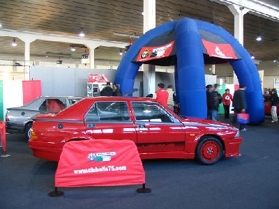 Padua Stand club alfa 75 - Evo und V6.JPG